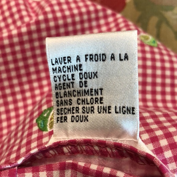 Vintage TALBOTS size 12 P STRETCH Gingham Pink White Plaid
Embroidered LIME NEW - Picture 11 of 15